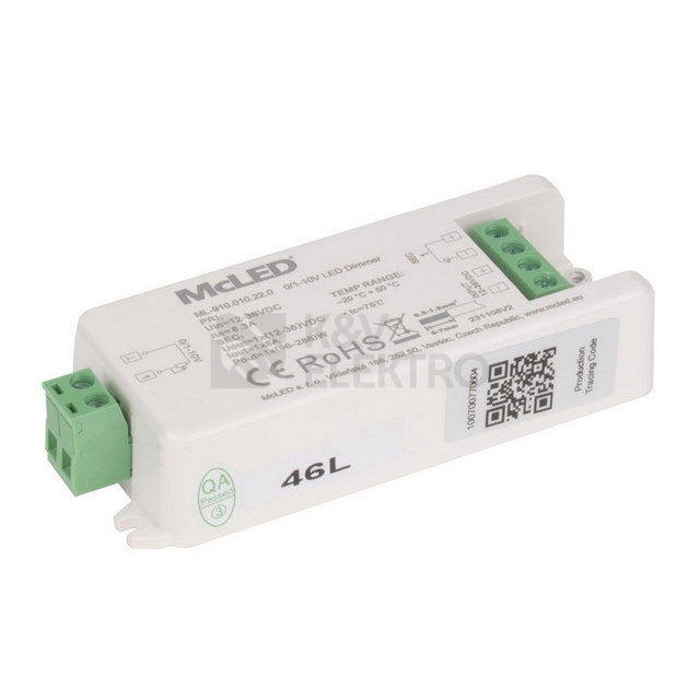 Obrázek produktu Stmívač 0/1-10V McLED ML-910.010.22.0 2