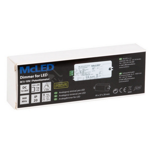 Obrázek produktu Stmívač 0/1-10V McLED ML-910.010.22.0 5