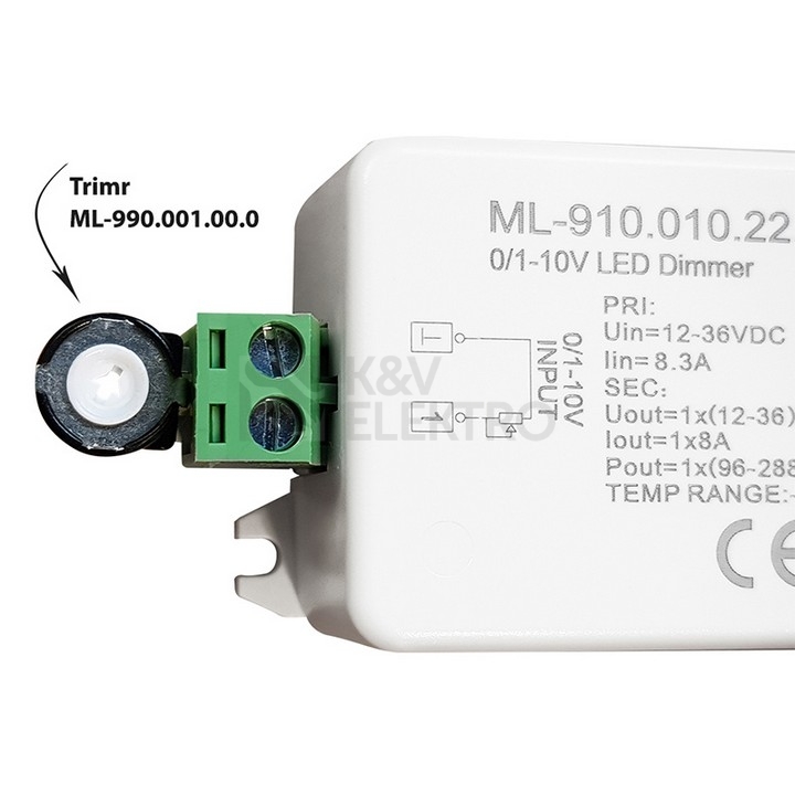 Obrázek produktu Stmívač 0/1-10V McLED ML-910.010.22.0 11