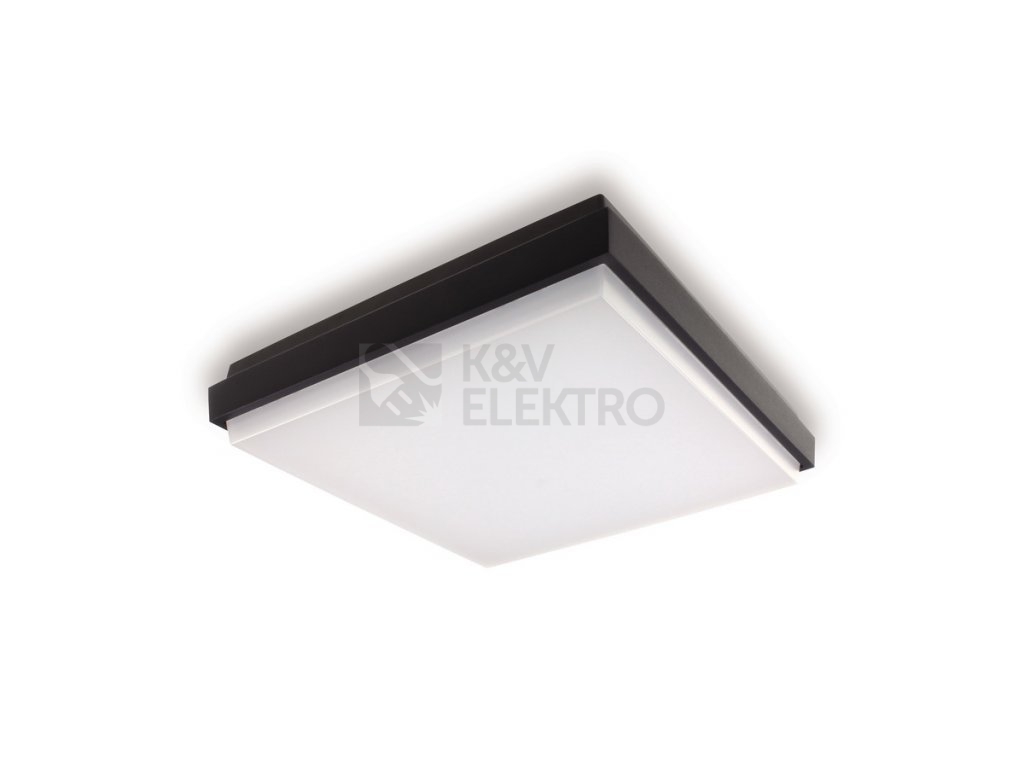 Obrázek produktu Stropní LED svítidlo LED2 QUADO L antracit IP54 25W 3000K 5130934 1