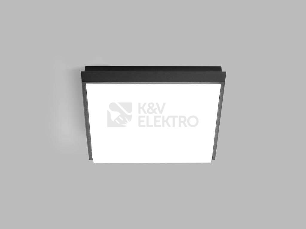 Obrázek produktu Stropní LED svítidlo LED2 QUADO L antracit IP54 25W 3000K 5130934 7