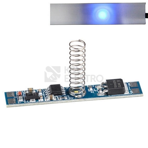 Obrázek produktu Dotykový spínač/stmívač McLED pásku do hliníkových profilů 12/24V ML-113.002.02.0 0