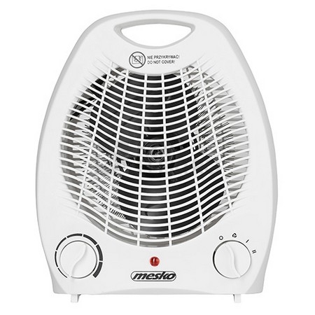 Obrázek produktu Teplovzdušný ventilátor 1000/2000W Mesko MS 7719 bílý 1