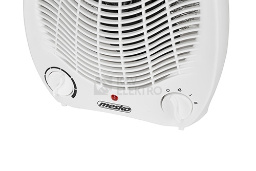 Obrázek produktu Teplovzdušný ventilátor 1000/2000W Mesko MS 7719 bílý 3