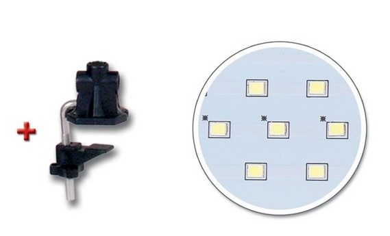 LED stolní lampa Ecolite ADEPT L50164-LED/BI 8W 4000K bílá (obrázek 3)