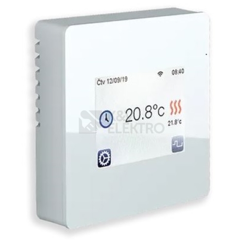  Termostat podlahový dotykový Fenix TFT WiFi 4200143 bílý