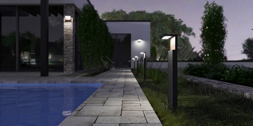 Obrázek produktu Zahradní LED svítidlo Panlux NATURA výška 60cm PN42300007 2