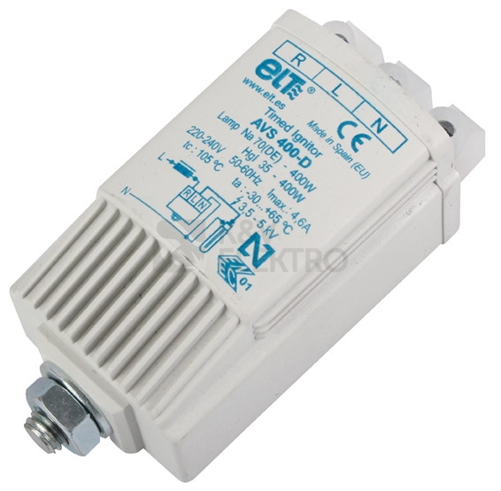 Obrázek produktu  Digitální zapalovač/startér ELT AVS 400-D 35-400W pro halogenidové a sodíkové výbojky 0
