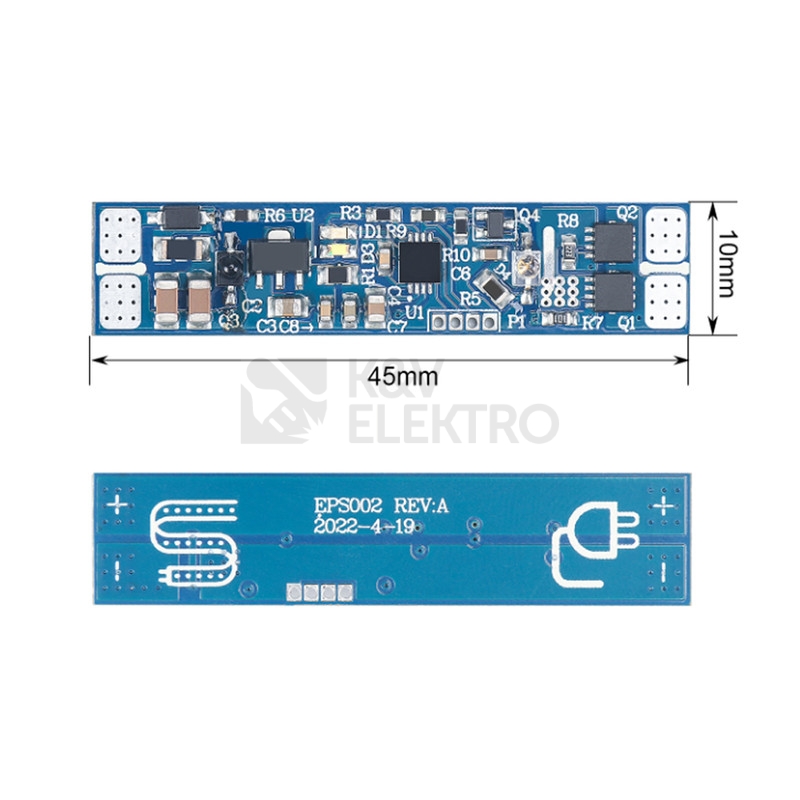 Obrázek produktu Bezdotykový spínač/stmívač McLED pásku do hliníkových profilů 12/24V ML-113.012.02.0 4