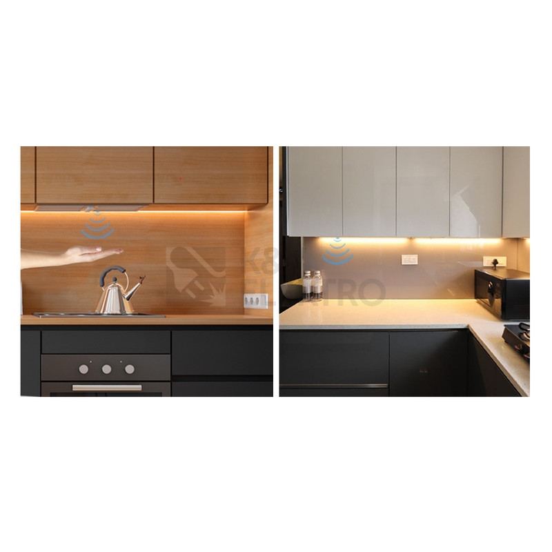 Obrázek produktu Bezdotykový spínač/stmívač McLED pásku do hliníkových profilů 12/24V ML-113.012.02.0 6