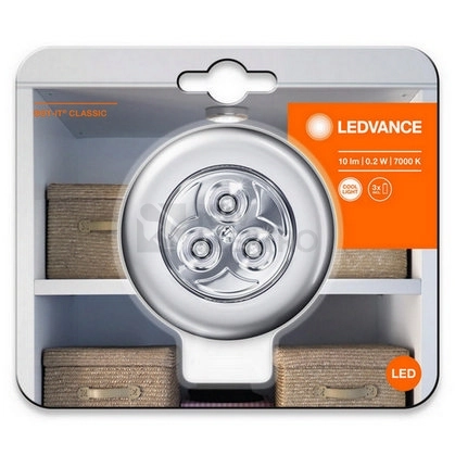 Obrázek produktu Nábytkové LED svítidlo LEDVANCE DOT-it Classic 3xAAA 6
