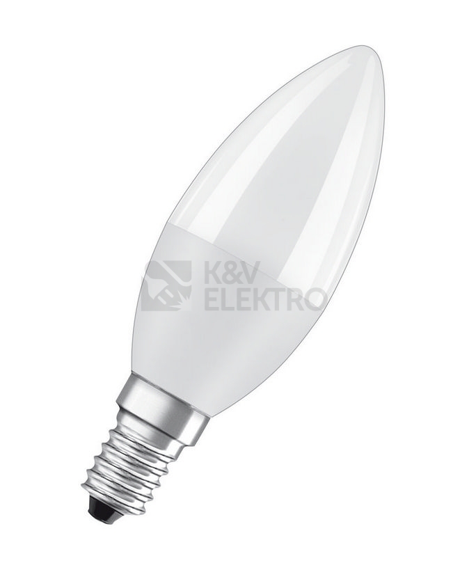 Obrázek produktu LED žárovka E14 OSRAM CL B FR 7W (60W) neutrální bílá (4000K), svíčka 0