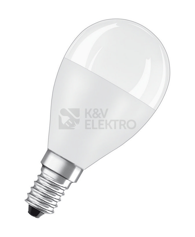 Obrázek produktu LED žárovka E14 OSRAM CL P FR 7W (60W) neutrální bílá (4000K), hruška 0