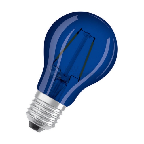  Dekorační žárovka LED STAR CLASSIC A Décor E27 Osram 2,5W (15W) modrá