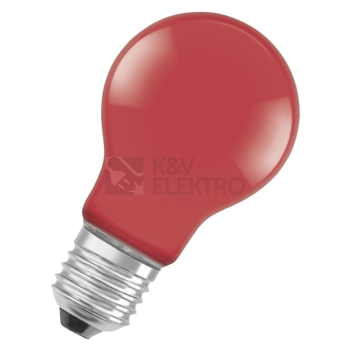  Dekorační žárovka LED STAR CLASSIC A Décor E27 Osram 2,5W (15W) červená