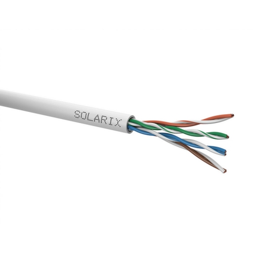 UTP kabel Solarix SXKD-5E-UTP-PVC šedý (box 100m)