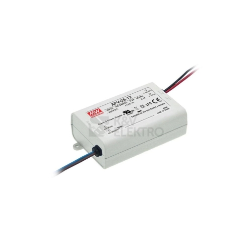 Napájecí zdroj MEAN WELL pro LED 12VDC 25W APV-25-12