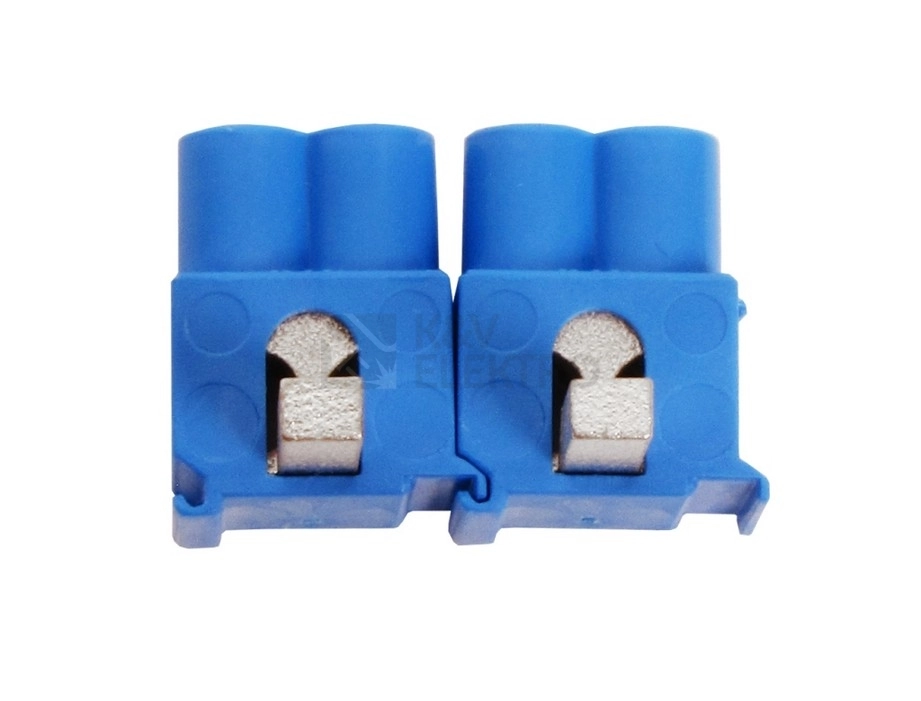 Obrázek produktu Svorka připojovací AS-2X25 SNK-BL modrá pro Al/Cu 2x25mm2 1079504 2