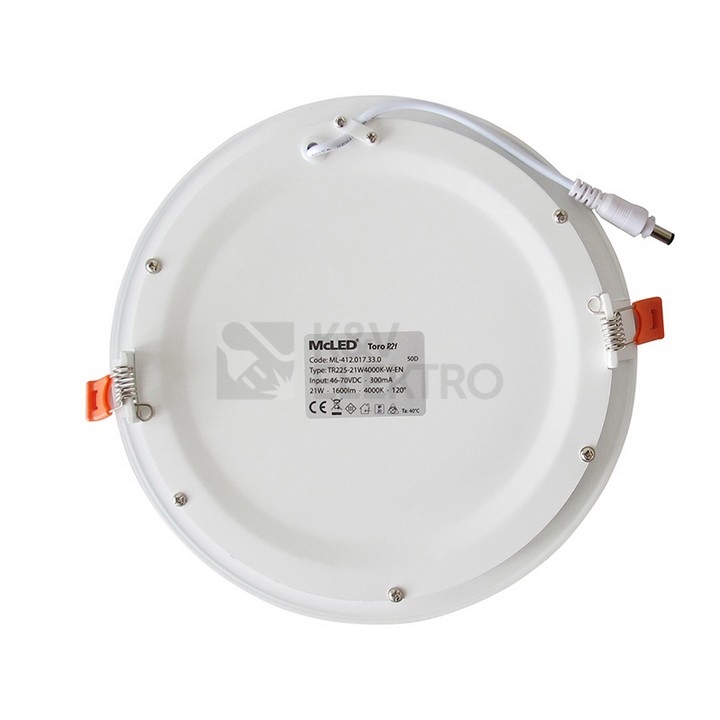 Obrázek produktu Podhledové LED svítidlo McLED Toro R21 21W 3000K ML-412.069.33.0 10