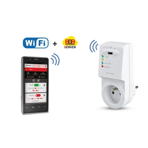 Dálkově ovládaná zásuvka ELEKTROBOCK TS11 WIFI (obrázek 5)