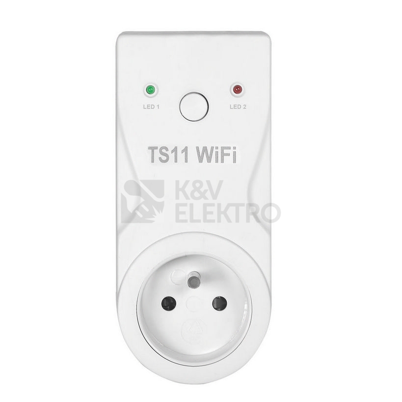 Obrázek produktu Dálkově ovládaná zásuvka ELEKTROBOCK TS11 WIFI 3