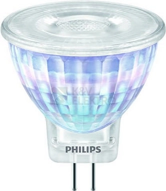 Obrázek produktu LED žárovka GU4 MR11 Philips LV 2,3W (20W) teplá bílá (2700K), reflektor 12V 36° 0