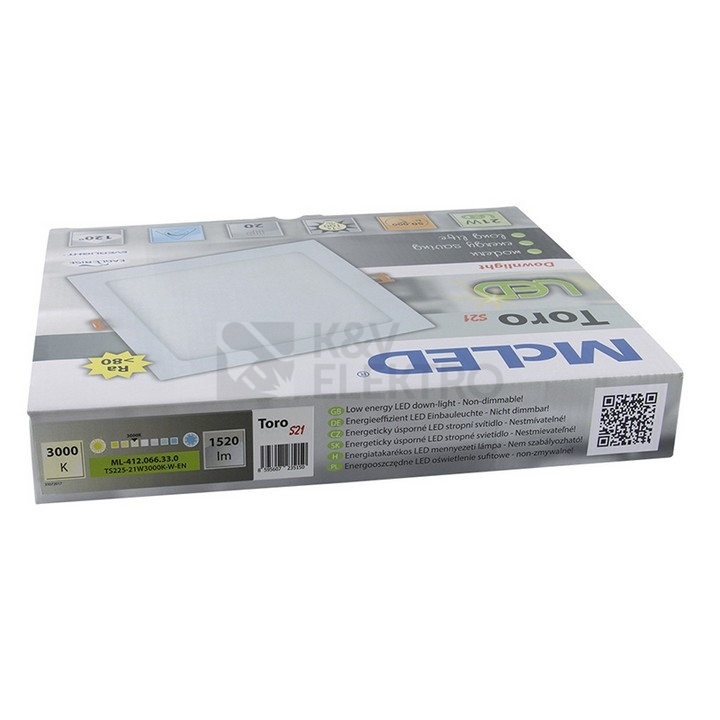 Obrázek produktu Podhledové LED svítidlo McLED Toro S21 21W 3000K ML-412.066.33.0 3