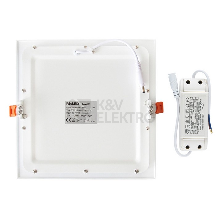 Obrázek produktu Podhledové LED svítidlo McLED Toro S21 21W 3000K ML-412.066.33.0 9
