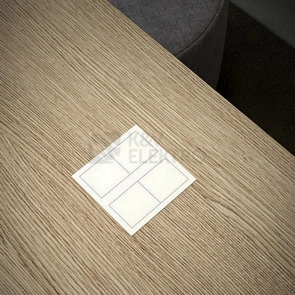 Obrázek produktu Vestavné zásuvky VersaHIT 06015E00008 DUAL 2x230V bílá 3