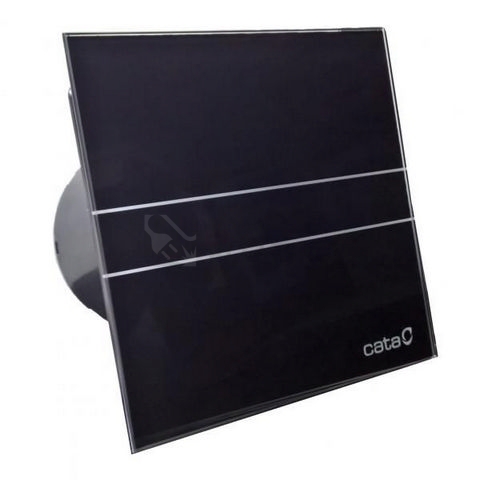 Obrázek produktu Axiální koupelnový ventilátor s časovým doběhem CATA e100 GBT se skleněným panelem 0