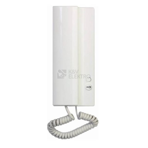 Telefon domovní TESLA ELEGANT 4FP 211 02.201 bílý