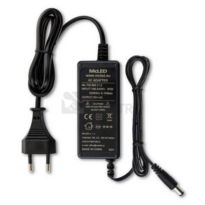 Obrázek produktu LED napájecí zdroj McLED 12V 24W ML-732.063.11.0 2