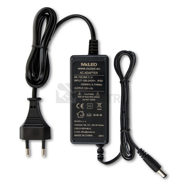 Obrázek produktu  LED napájecí zdroj McLED 12V 24W ML-732.063.11.0 2