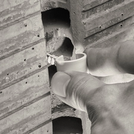 Příchytka pro husí krk pod omítku Schnabl USE 20-25/55 12120 (100ks) (obrázek 4)