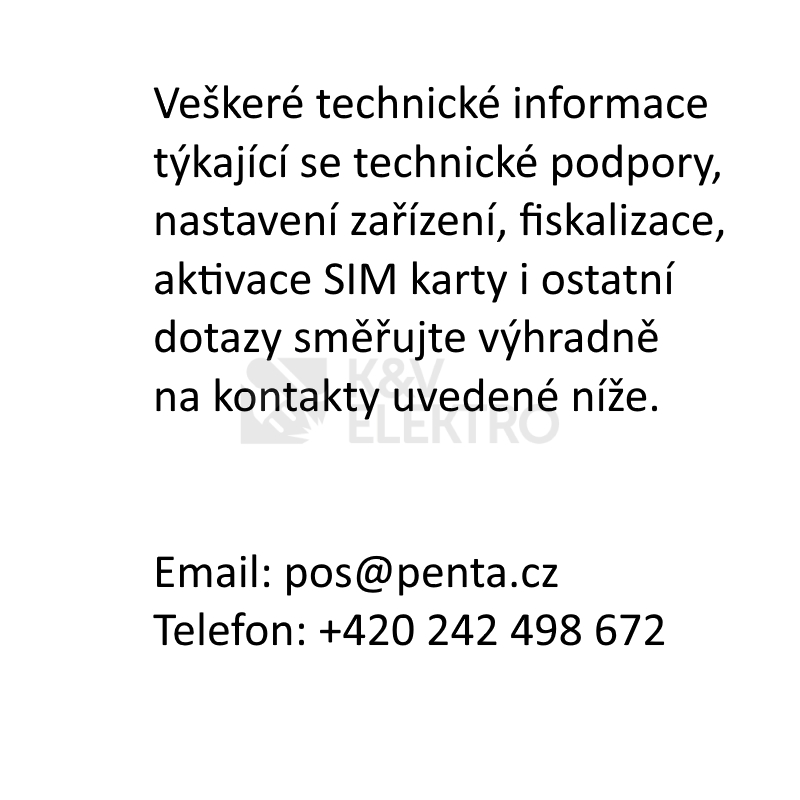Obrázek produktu  Registrační pokladna FiskalPRO EET VX 675 GSM 2