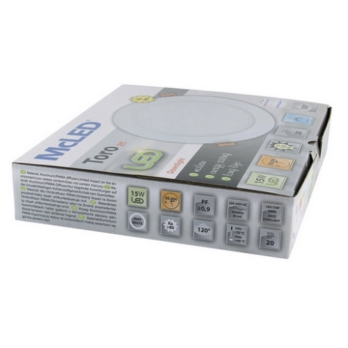 Podhledové LED svítidlo McLED Toro R15 15W 3000K ML-412.068.33.0 (obrázek 3)