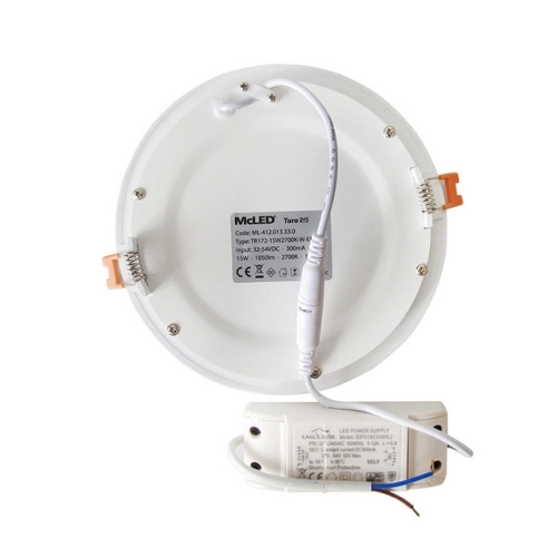 Podhledové LED svítidlo McLED Toro R15 15W 3000K ML-412.068.33.0 (obrázek 8)