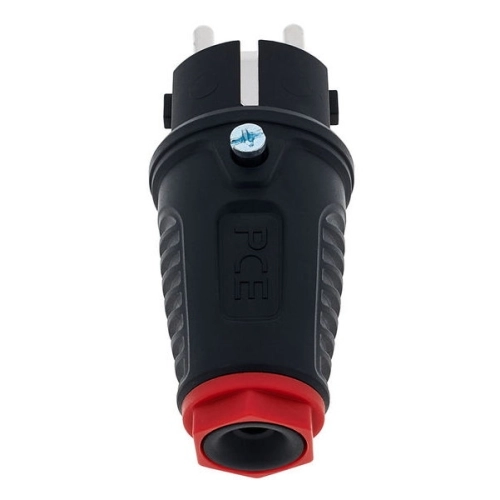 Vidlice PCE 0521-SR hluboká 230V/16A guma/plast IP54 (obrázek 3)