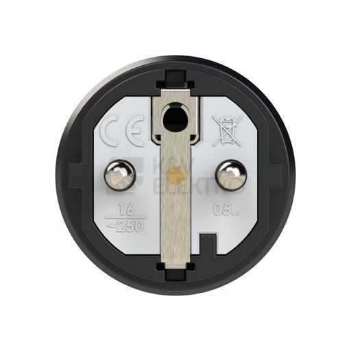 Obrázek produktu Vidlice PCE 0521-SR hluboká 230V/16A guma/plast IP54
4