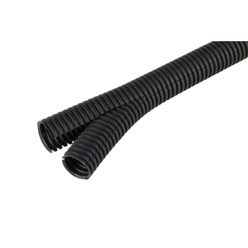 Husí krk trubka rozevíratelná Fränkische Co-flex PP 10mm černá (5m) 37001003