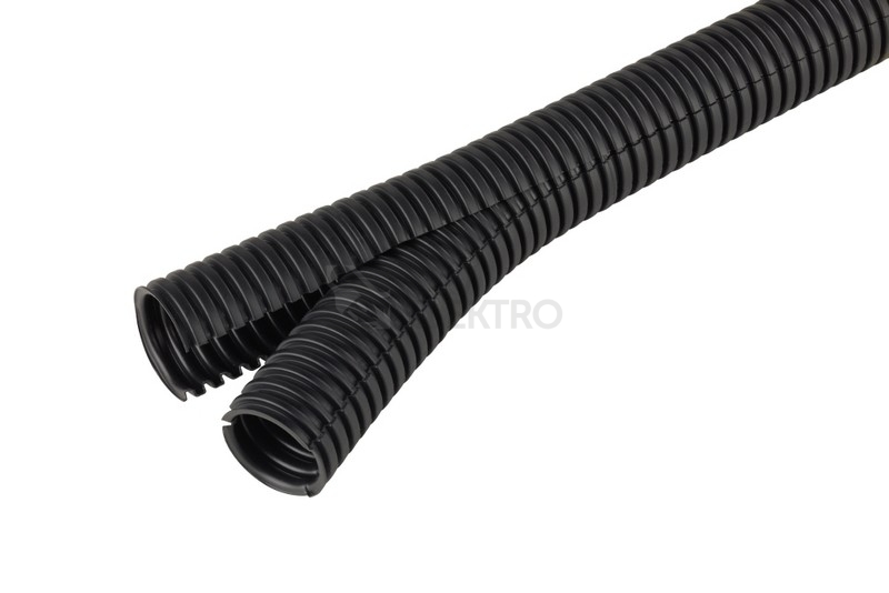 Obrázek produktu Husí krk trubka Fränkische Co-flex PP 23mm černá (5m) s podélným řezem 37002303 0