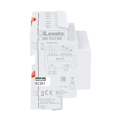 Elektroměr LOVATO DMED332MID nepřímé měření x/5A M-Bus