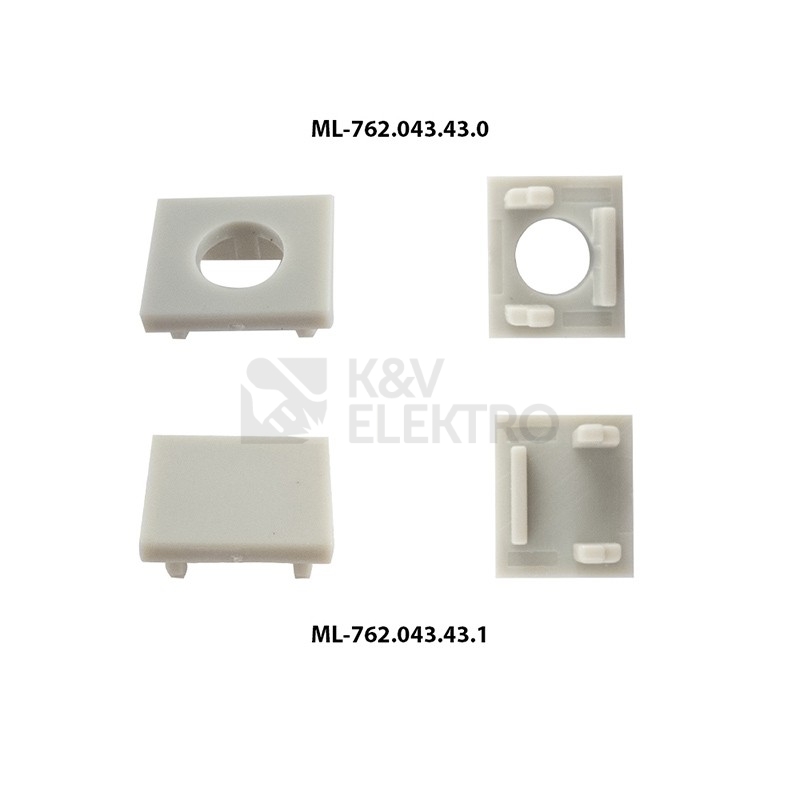 Obrázek produktu Obkladový hliníkový profil McLED DP 33x11mm včetně mléčného difuzoru 2m ML-761.043.43.2 6