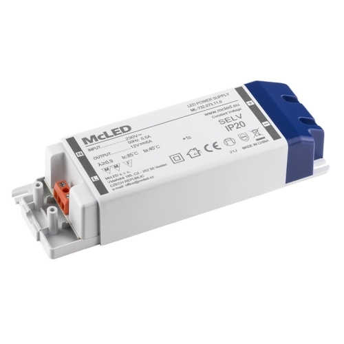 Nábytkový LED napájecí zdroj McLED 12VDC 72W 6A ML-732.073.11.0 (obrázek 8)