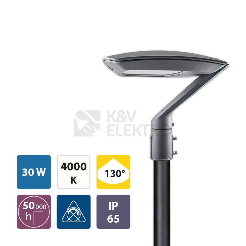 Obrázek produktu Svítidlo McLED veřejného osvětlení Space 30 30W 4000K ML-521.011.09.0 6