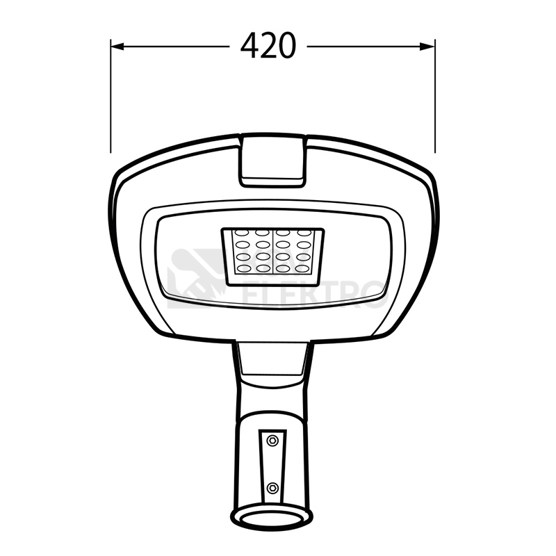 Obrázek produktu Svítidlo McLED veřejného osvětlení Space 30 30W 4000K ML-521.011.09.0 15