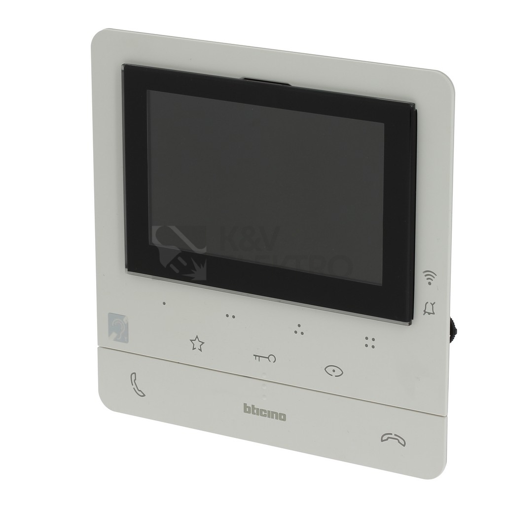 Obrázek produktu Domovní handsfree videotelefon 5" Bticino CLASSE 100 Wi-Fi (X16E) 344682 0