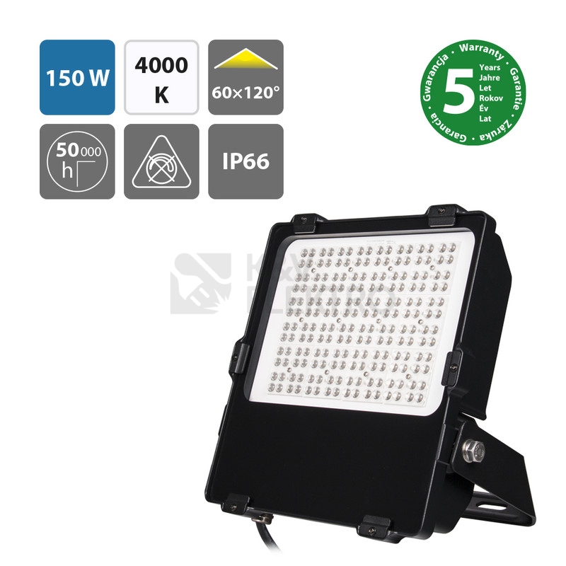 Obrázek produktu LED reflektor McLED Delta 150 150W 19200lm 4000K IP66 ML-511.721.28.4 1