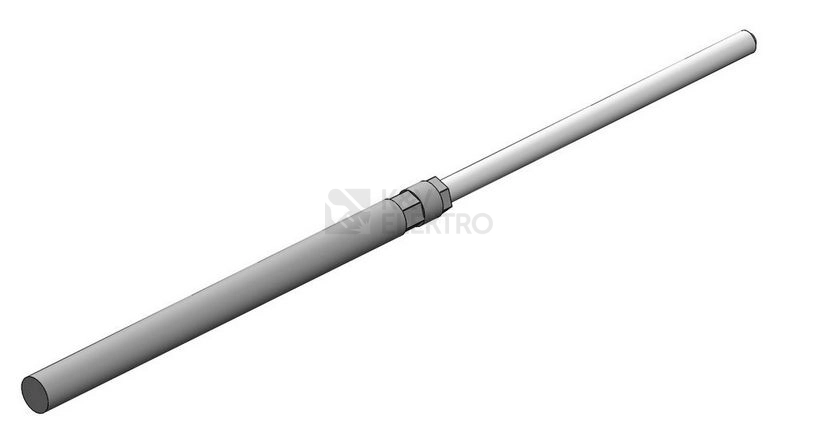 Obrázek produktu Jímací tyč průměr 16/10 hliníková AlMgSi 1500mm D T TECHNIC JP 15 Al 421020 0