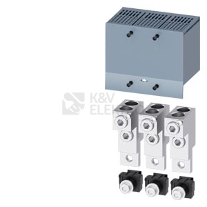 Obrázek produktu Blokové svorky (sada 3ks) 2x(25-150)mm2 Siemens 3VA9213-0JC22 0